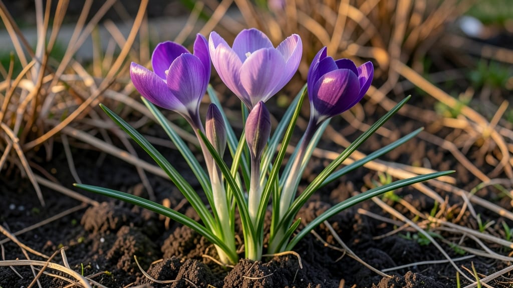 Crocus Spring Bulbs: First Signs of Spring in 30 Days