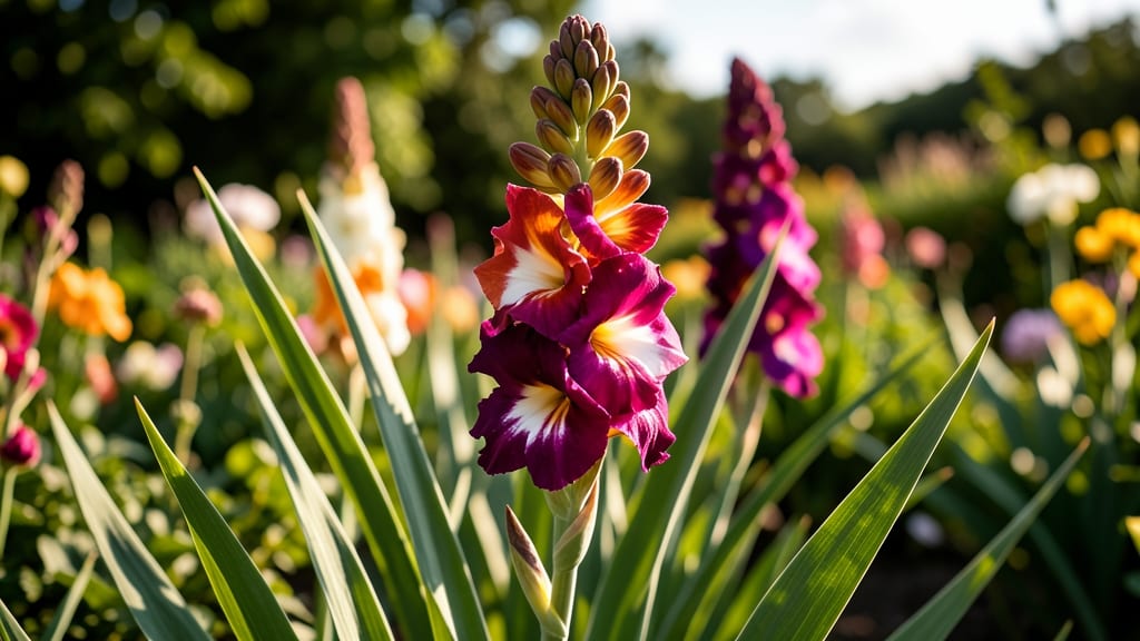 Gladiolus: Tall Spikes for Dramatic Impact