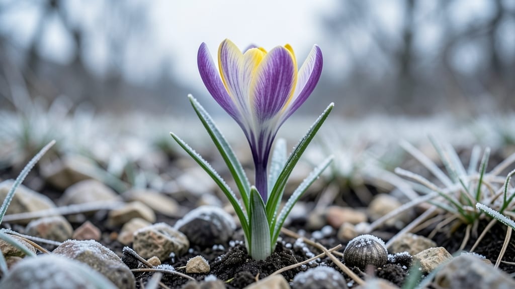 Crocus for Winter Interest