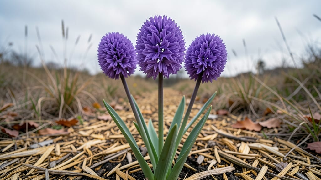 Allium Globemaster Purple