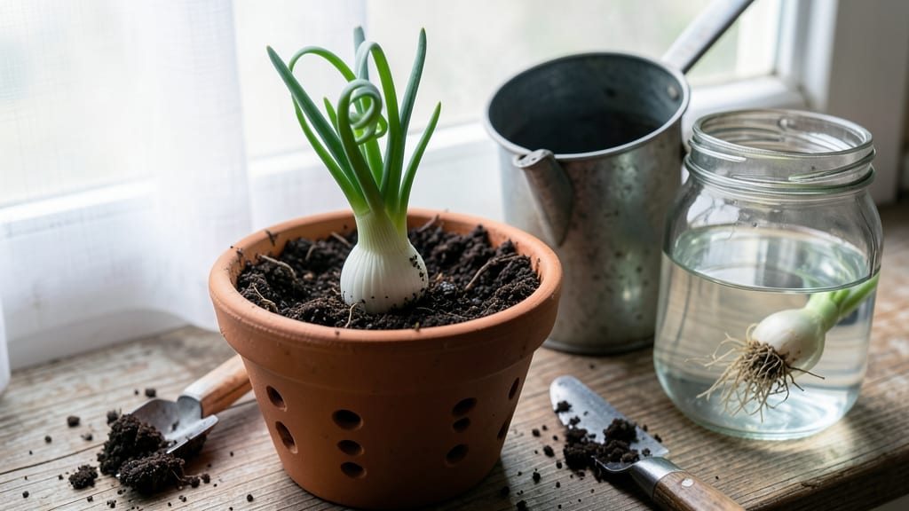 Growing Scallions From Bulbs: Regrow Green Onions in 2 Weeks