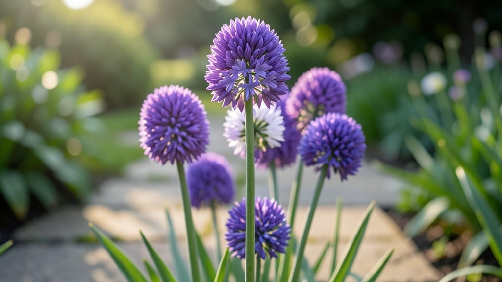 Alliums for Dramatic Height