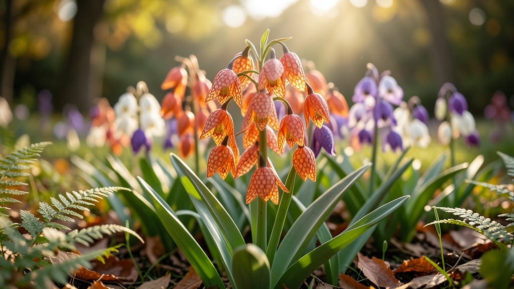 Fritillaria for Unique Checkered Blooms