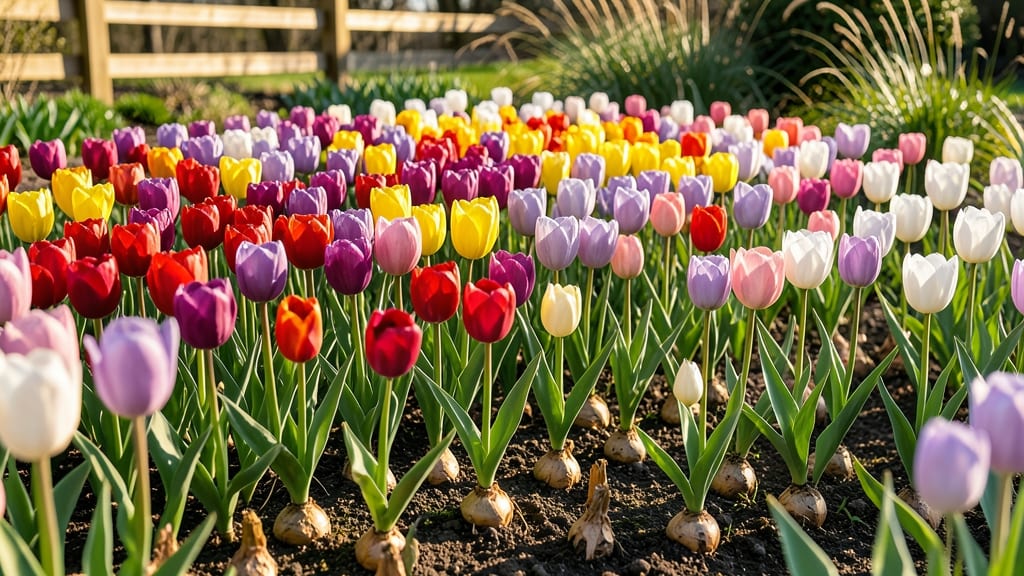 Tulip Bulbs for Bold Color Variety
