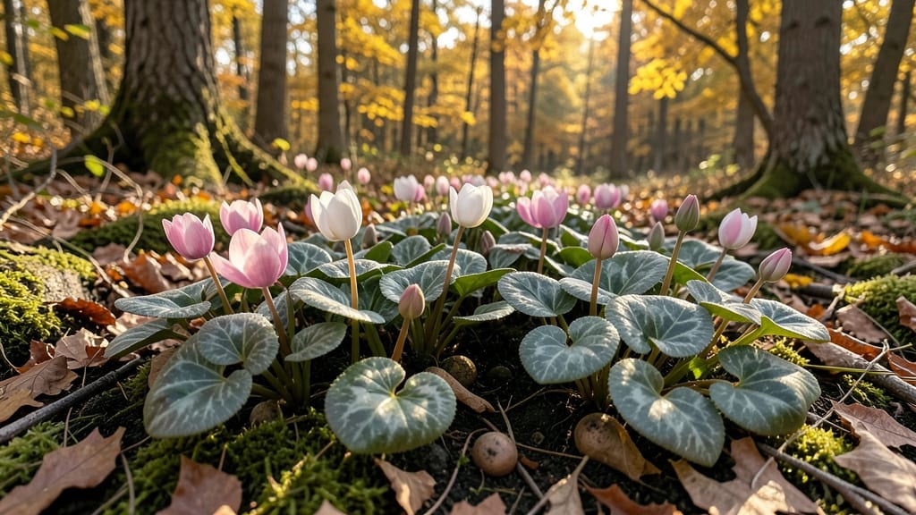 Cyclamen hederifolium (Woodland Cyclamen)