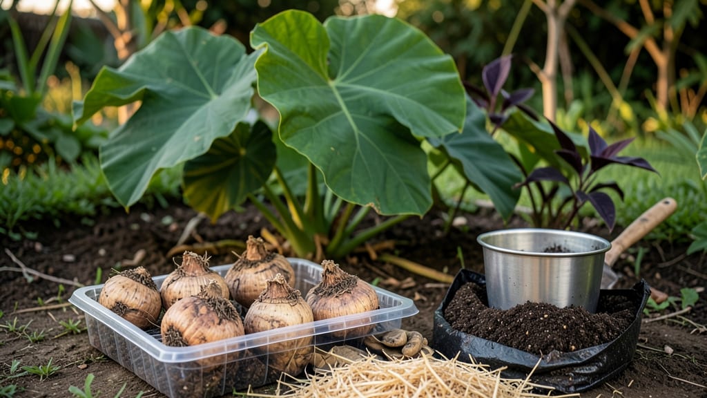 How to Grow Elephant Ear Bulbs: Giant Foliage Secrets for Year-Round Growth