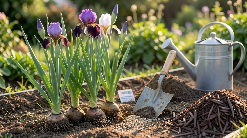 When to Plant Iris Bulbs in Zone 9: Fall Timing Secrets for Year-Round Blooms