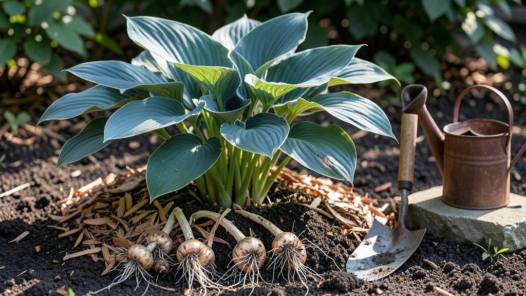 Growing Hostas From Bulbs: Layered Foliage in 2 Months