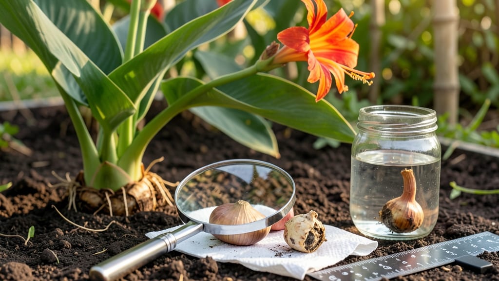How to Tell If Canna Bulbs Are Dead: Squeeze Test and Root Check