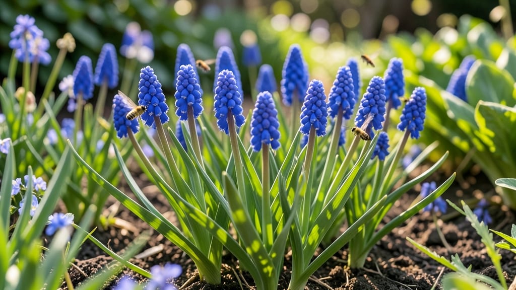 Muscari Bulbs for Pollinator Gardens