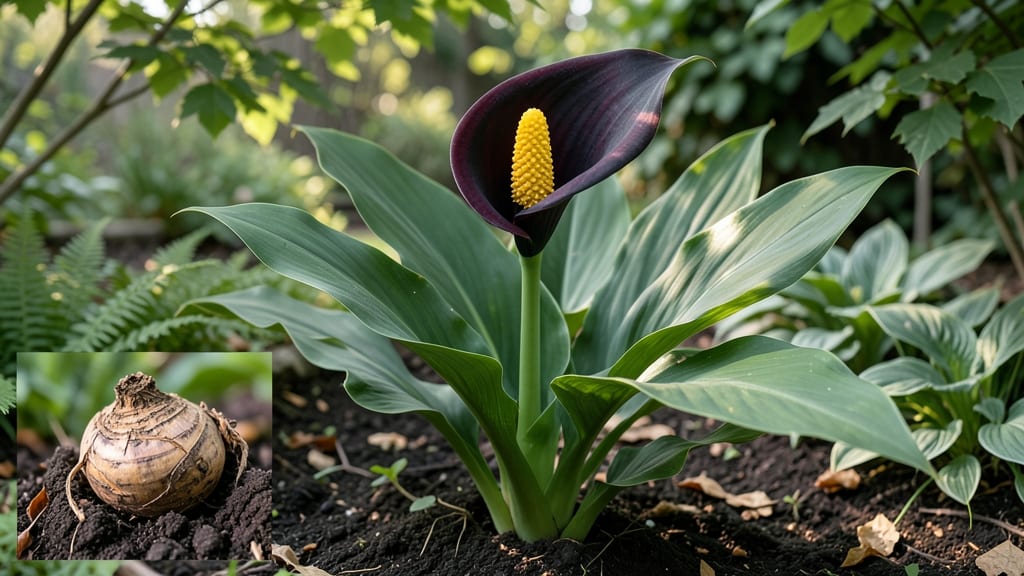 Black Calla Lily Bulbs: Year-Round Stunning With Zero Soil Prep