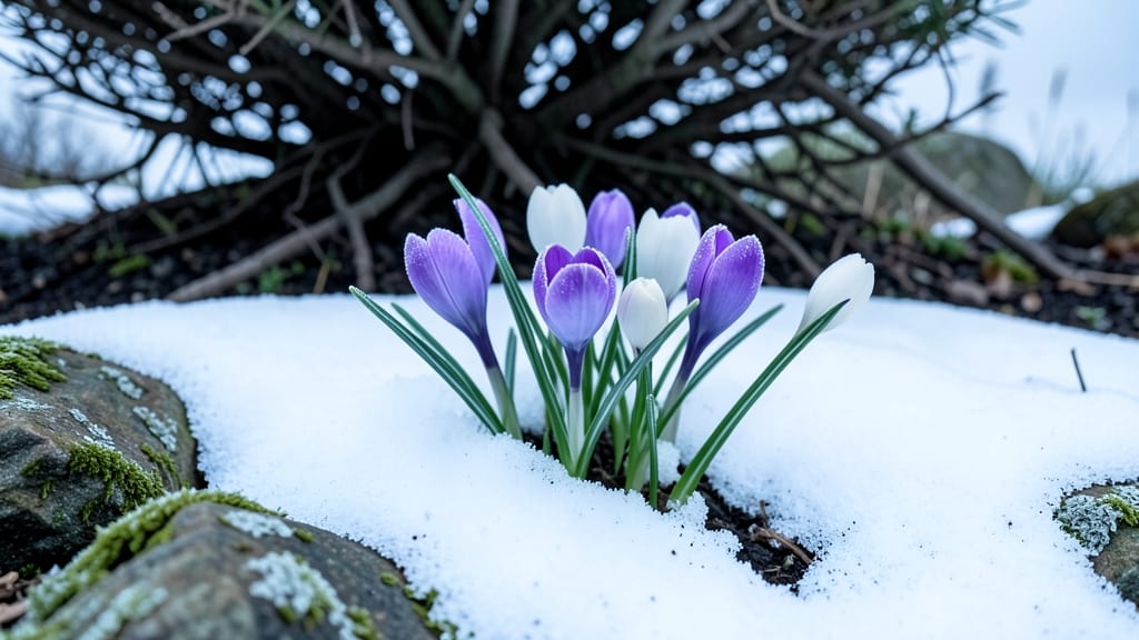 Crocus for Late Winter Color