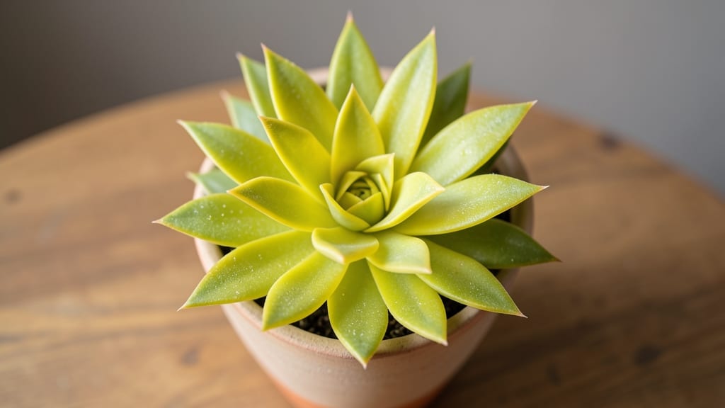 Winter Aloe: Indoor Yellow Christmas Light Alternative