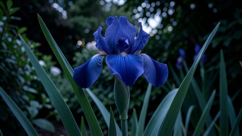 Midnight Blue Iris