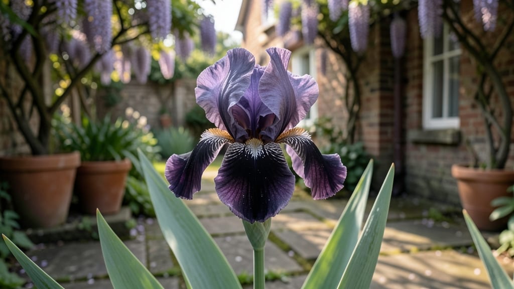 Queen of Night Black Iris